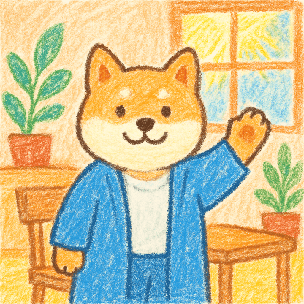 朝と夜の日記を比較するイメージ